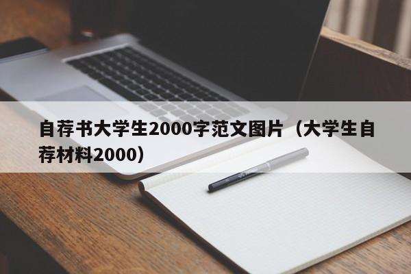 自荐书大学生2000字范文图片（大学生自荐材料2000）